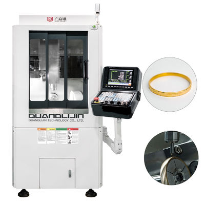 7 Axis CNC Universal Flat Bangle Cutting Engraving Machine