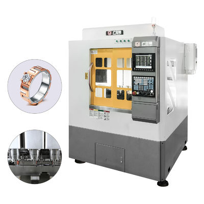 G5-240 Four-station 5-axis Machine  CNC Engraving Marking Machine CNC Gold Jewellery  5-axis CNC Milling Machine